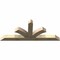 Ekena Millwork Richland Rough Sawn Timber Gable Bracket, Douglas Fir, 84"W x 35"H x 6"D x 6"F, 10/12 Pitch GBW084X35X0606RIC00RDF - alternate 5